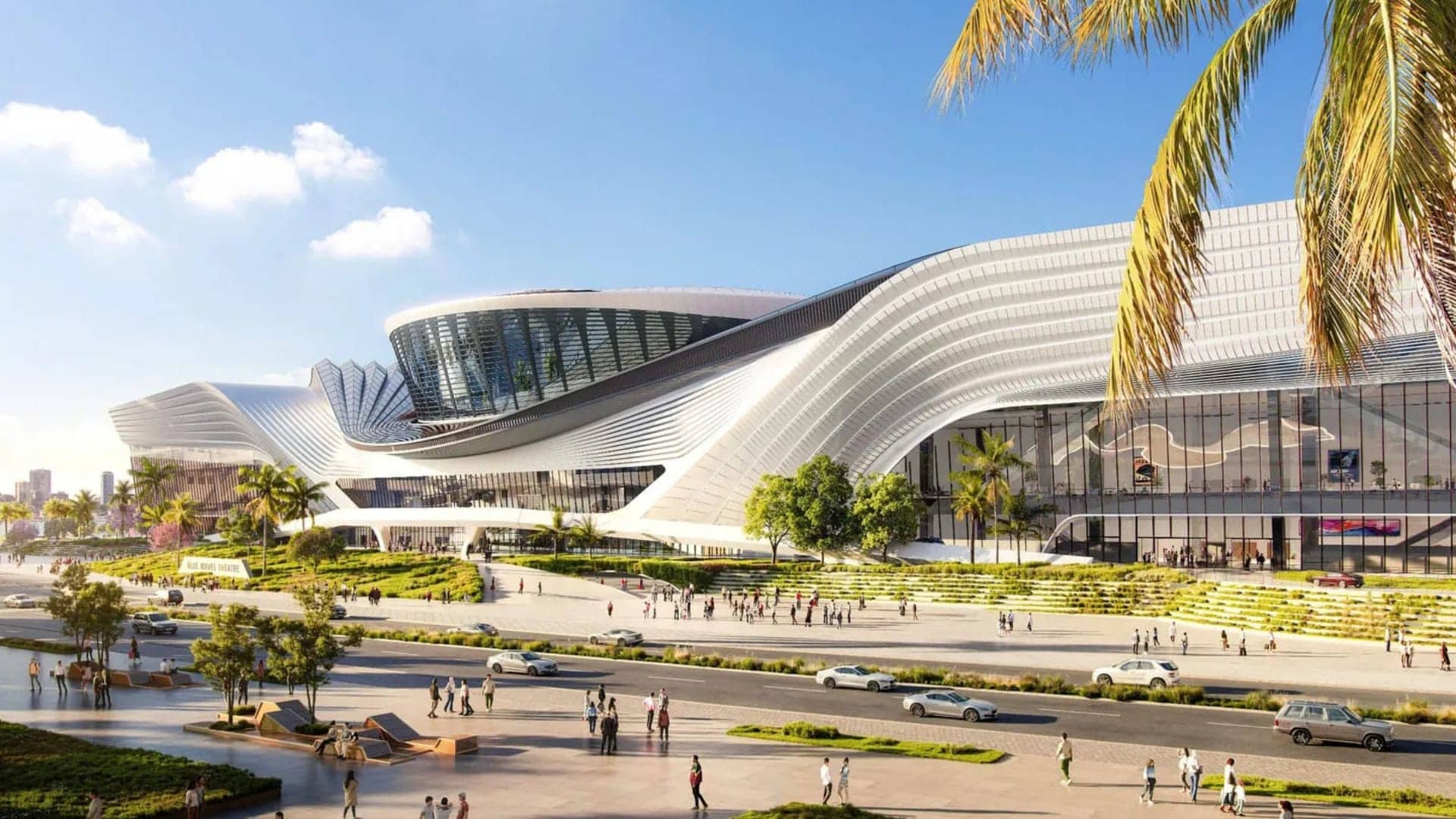 Tòa nhà Vinhomes Green Paradise hiện đại, kiến trúc độc đáo, không gian xanh mát, địa điểm lý tưởng tại Cảng Gió.